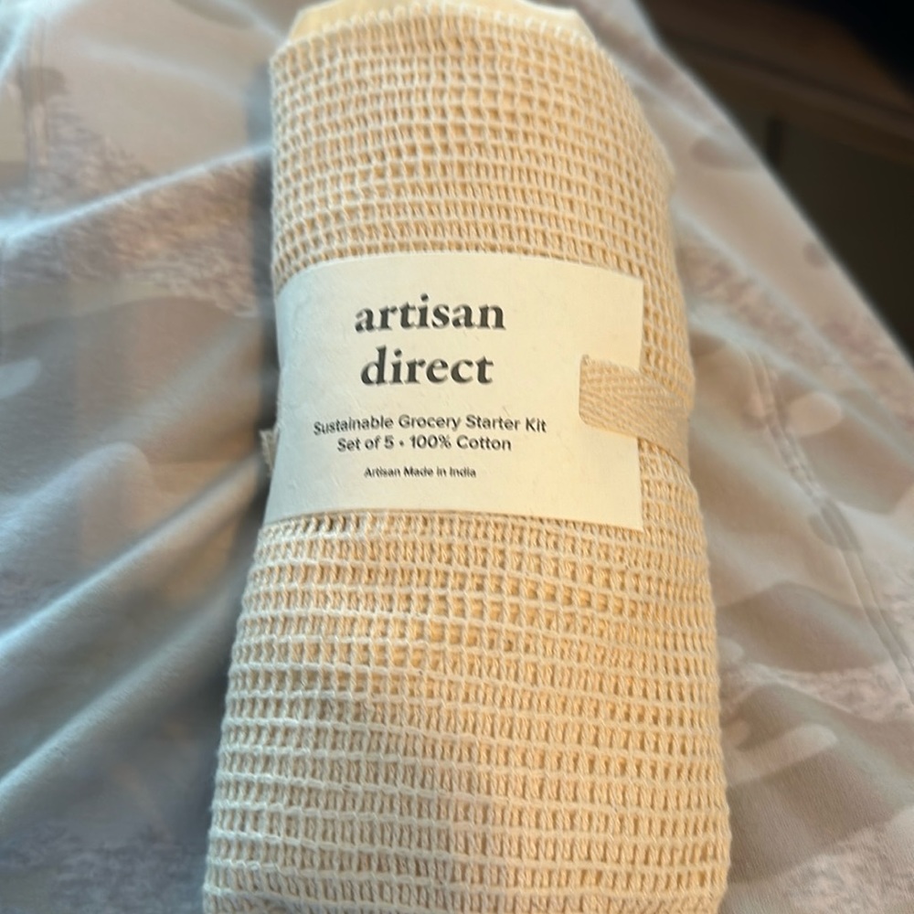 Sustainable Grocery Bags set of 5